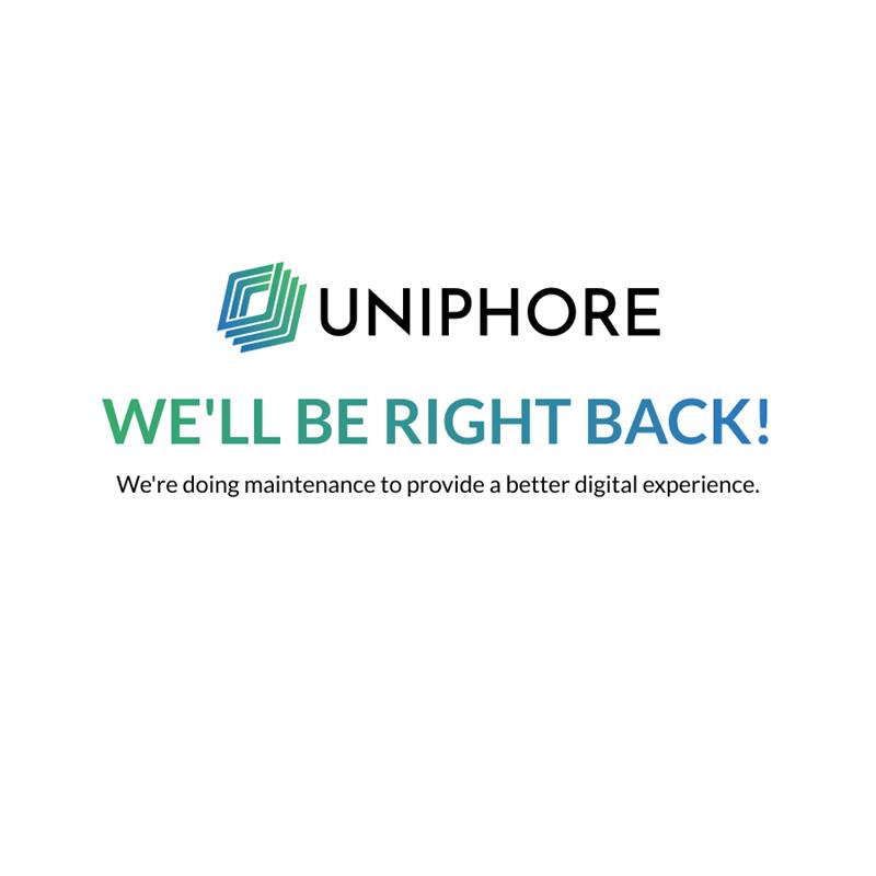 Uniphore.com is undergoing maintenance