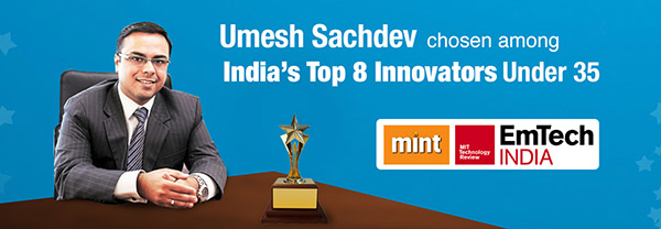 Umesh Sachdev of Uniphore Recognised with India Edition of MIT Technology