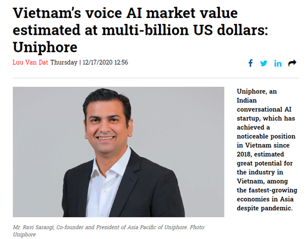 Vietnam voice AI worth billions