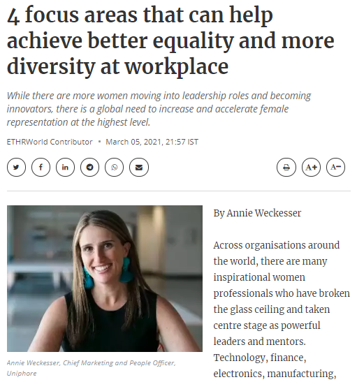 Equality and diversity at workplace