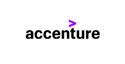 A purple arrow on a black background for testimonials.