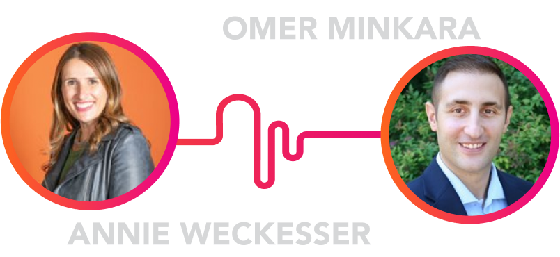 Omer Minkara and Annie Weckser are successful in building blocks.