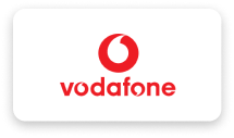 Vodafone logo on a dark background.