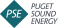 The logo for puget sound energy.