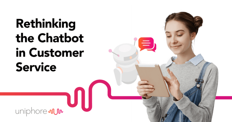 Reimagining the chatbot for customer service.
