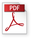 The pdf icon on a black background.