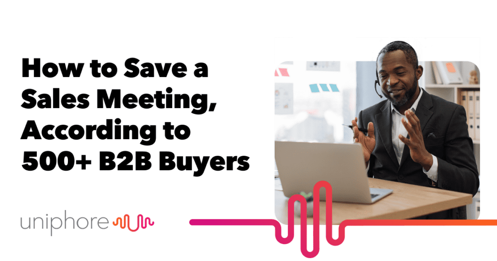 How to Save a Sales Meeting