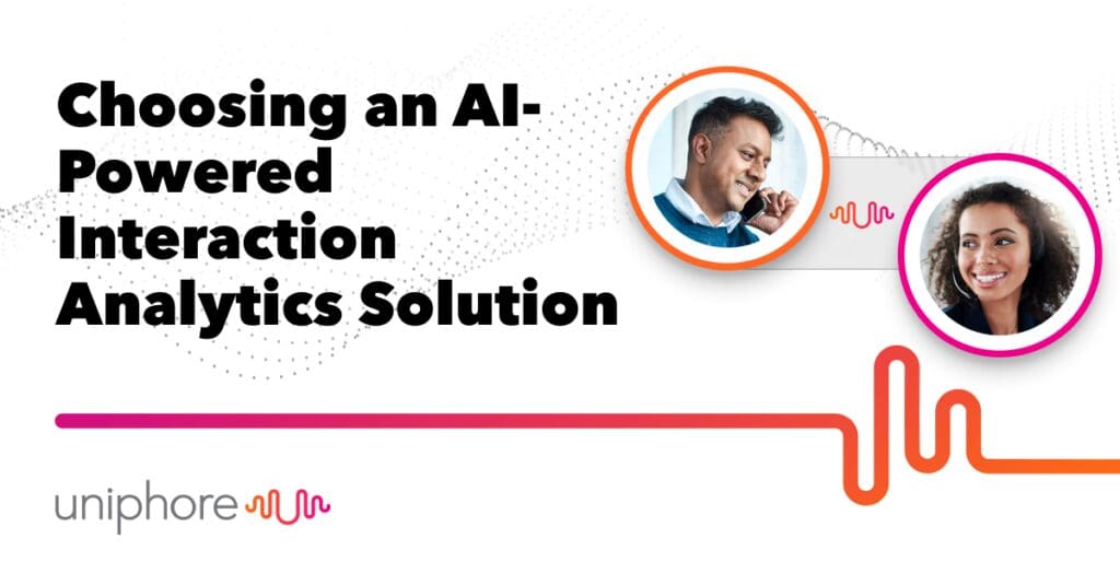 Choosing an AI Powered Interaction analytics solution featured image