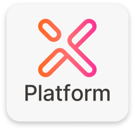 X-Platform Badge