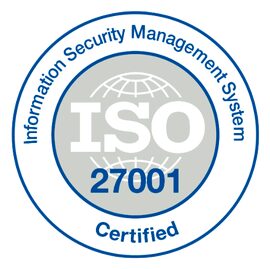 Information Security Management Systems Certified ISO 27001