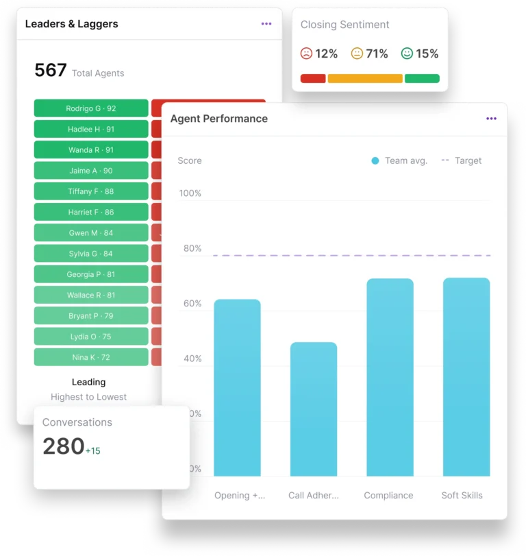 Real-time Guidance Agent Screenshots
