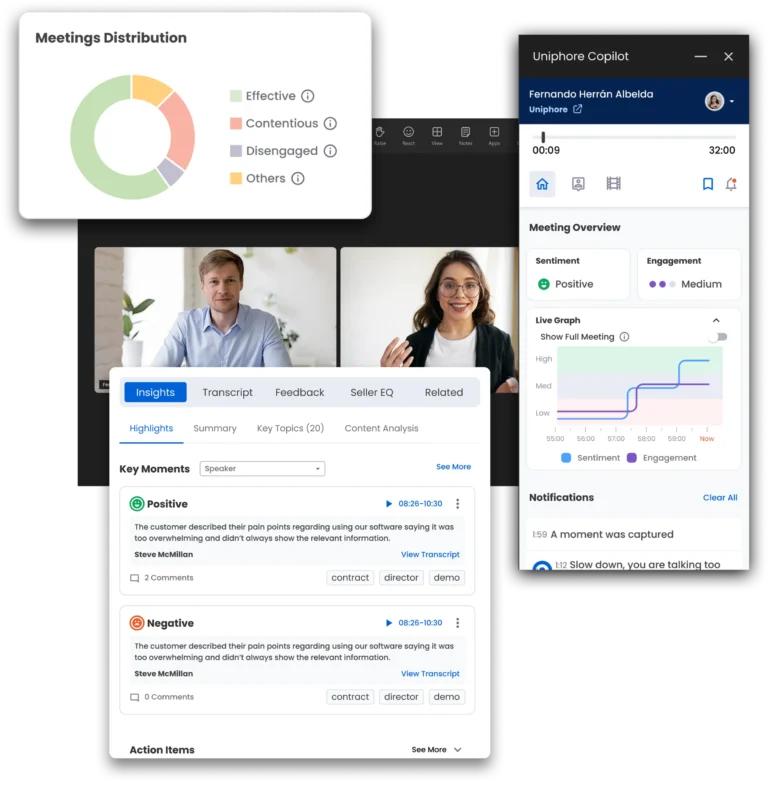 Sales Agent Screenshot Samples
