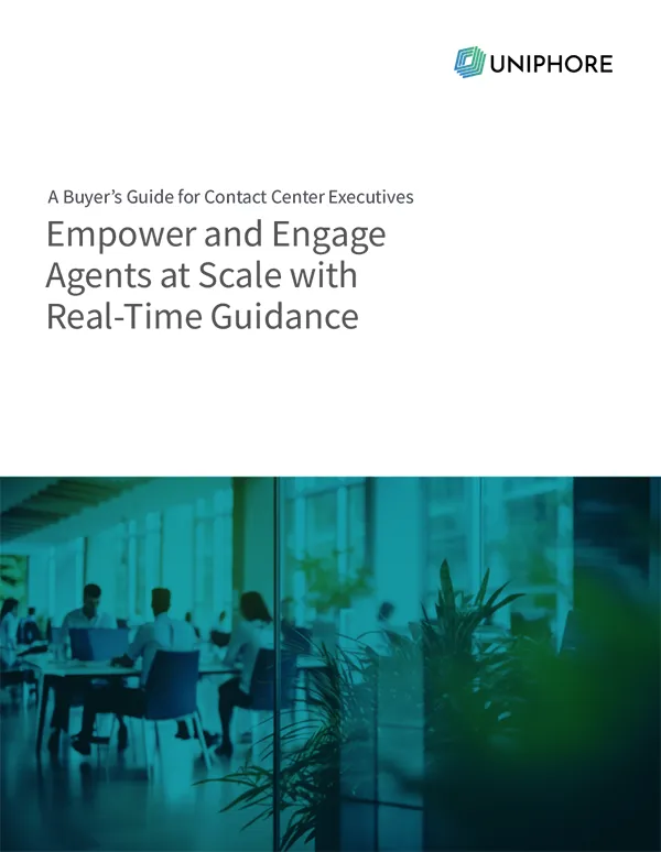 Empower and Engage Agents at Scale with Real-Time Guidance Cover Image