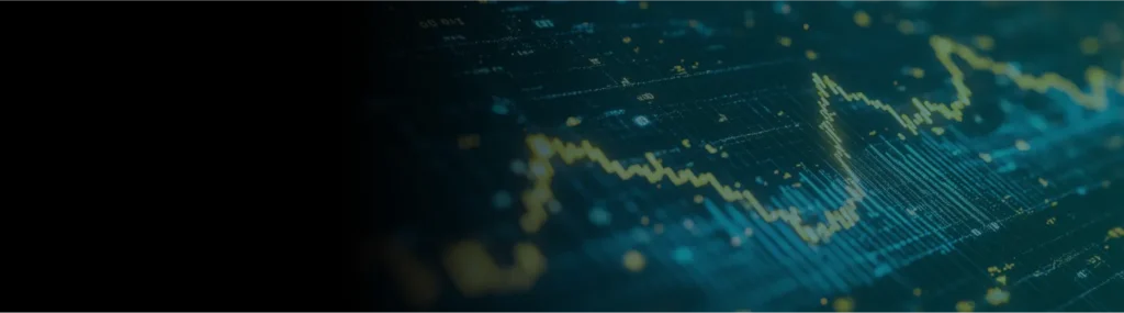 Hero Background with data and graphs