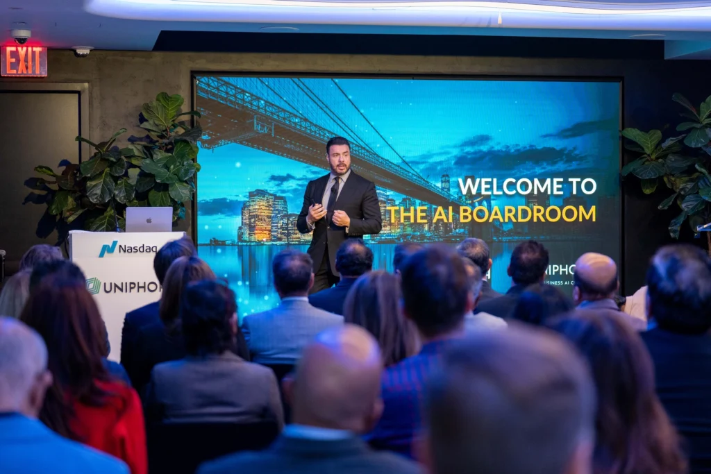 Photo from Inside the AI Boardroom at NASDAQ