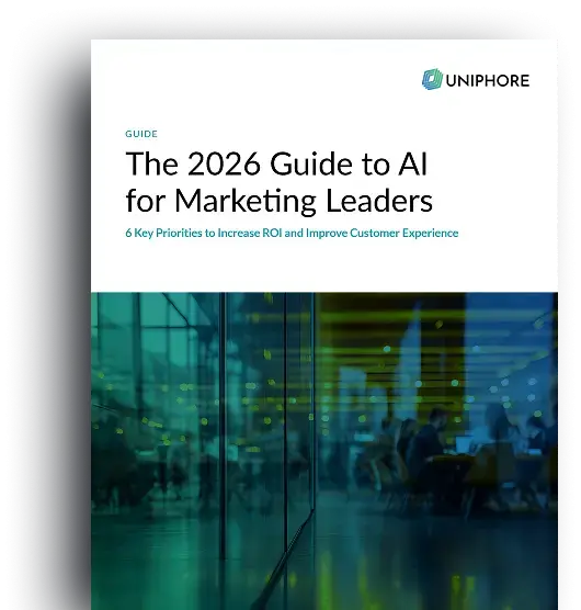 The 2026 Guide to AI for Marketing Leaders cover image