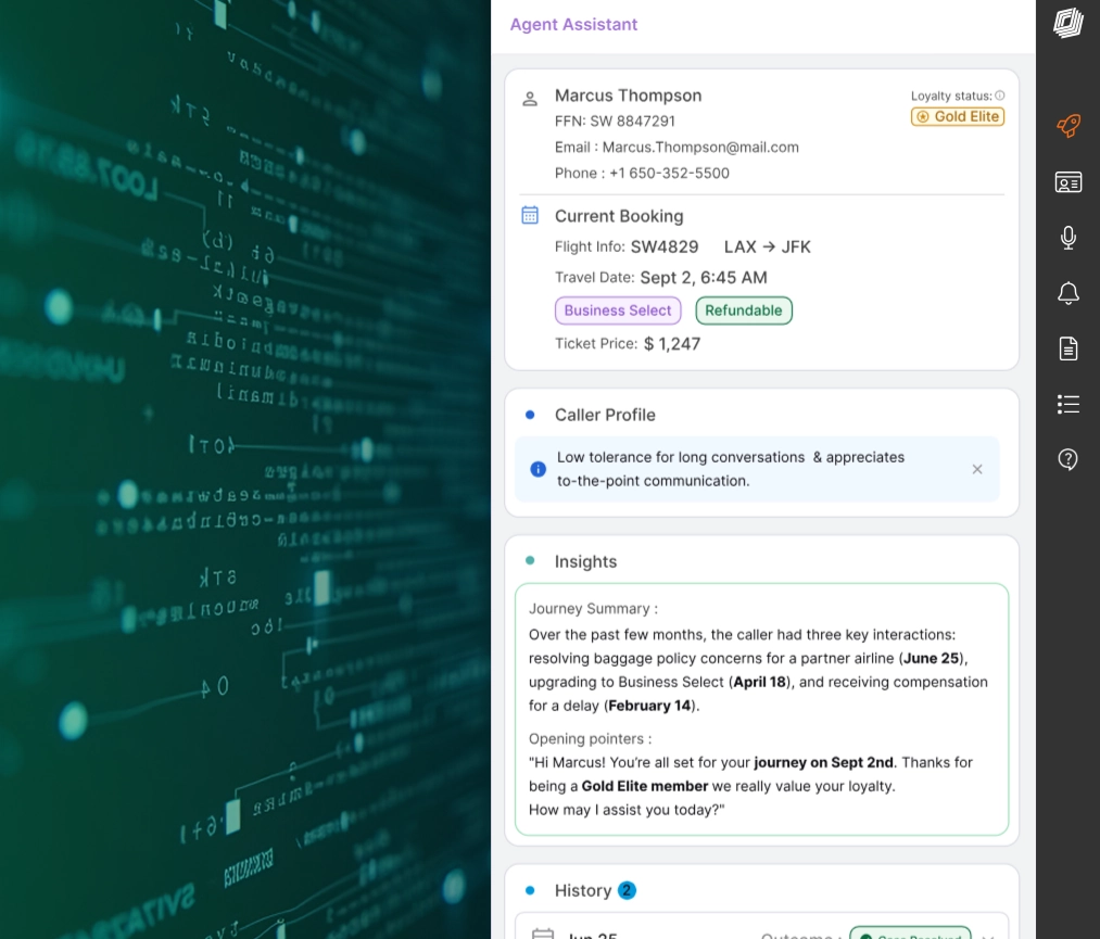 Pre-call Intelligence Product photo