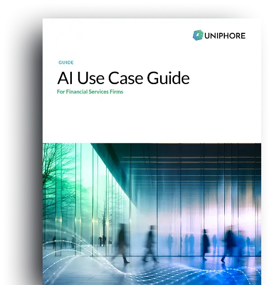 AI Use Case Guide
For Financial Services Firms  Cover Image
