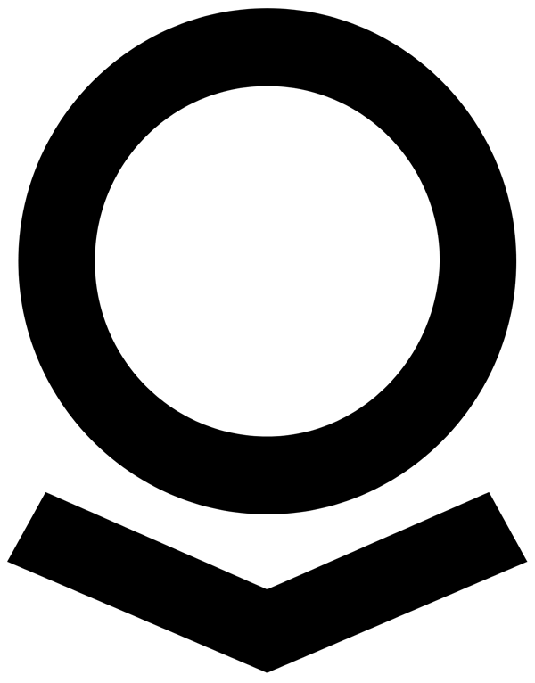 Palantir logo (black)
